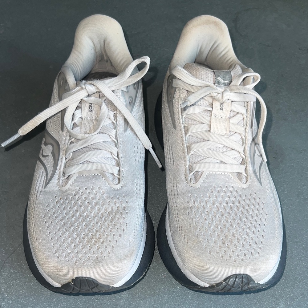 Saucony Cream Athletic Sneakers